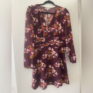 Chelsea 28 maroon mini dress